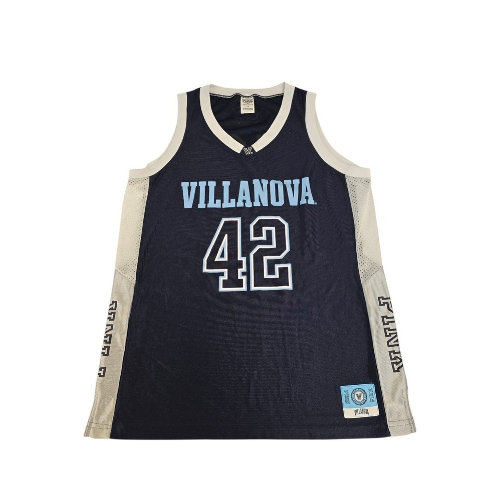 VICTORIAS SECRET PINK VILLANOVA WILDCATS BASKETBALL JERSEY Size‎ L